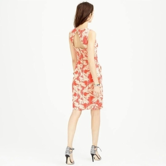 J. Crew Sun Faded Tropical Sheath Dress - Picture 2 of 13